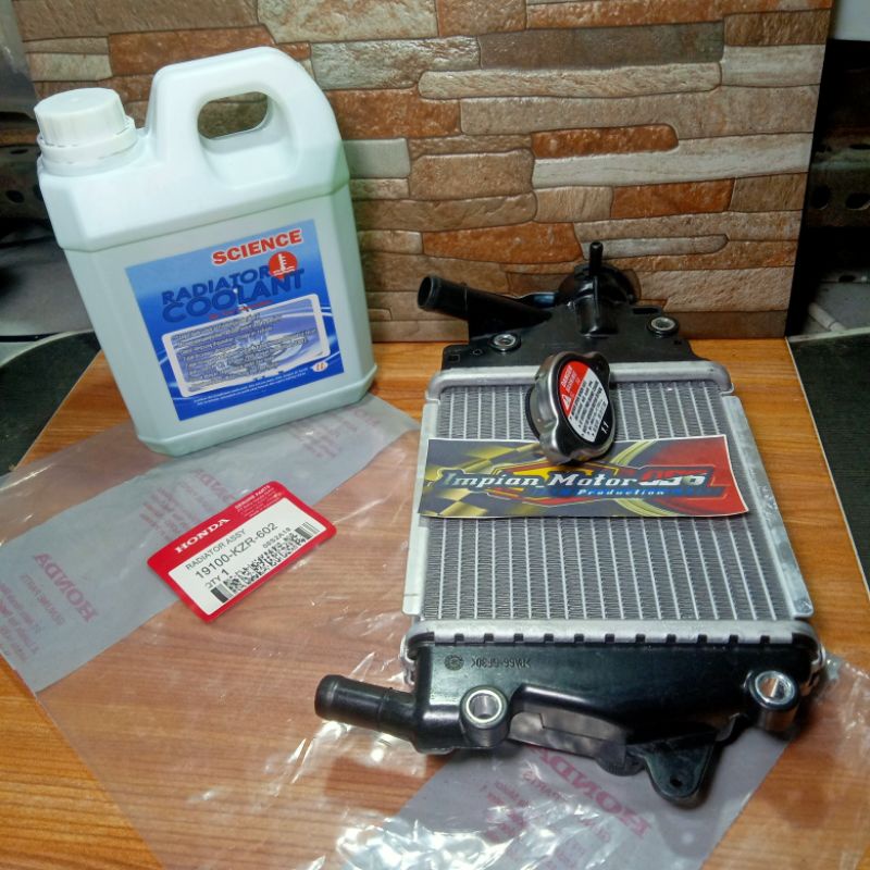 Radiator assy plus air coolant air radiator motor Honda Vario 125 Vario 125 150 led old led new