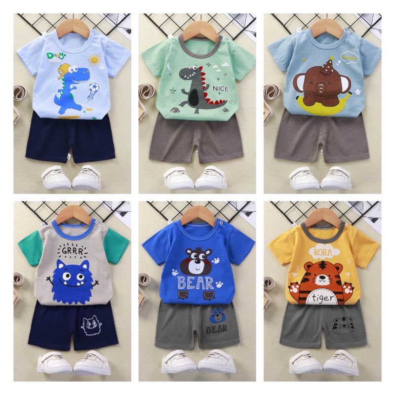 Setelan Baju Anak Laki Laki Import Baju Anak Cowok Laki Laki 2 Tahun Set Anak Cowok