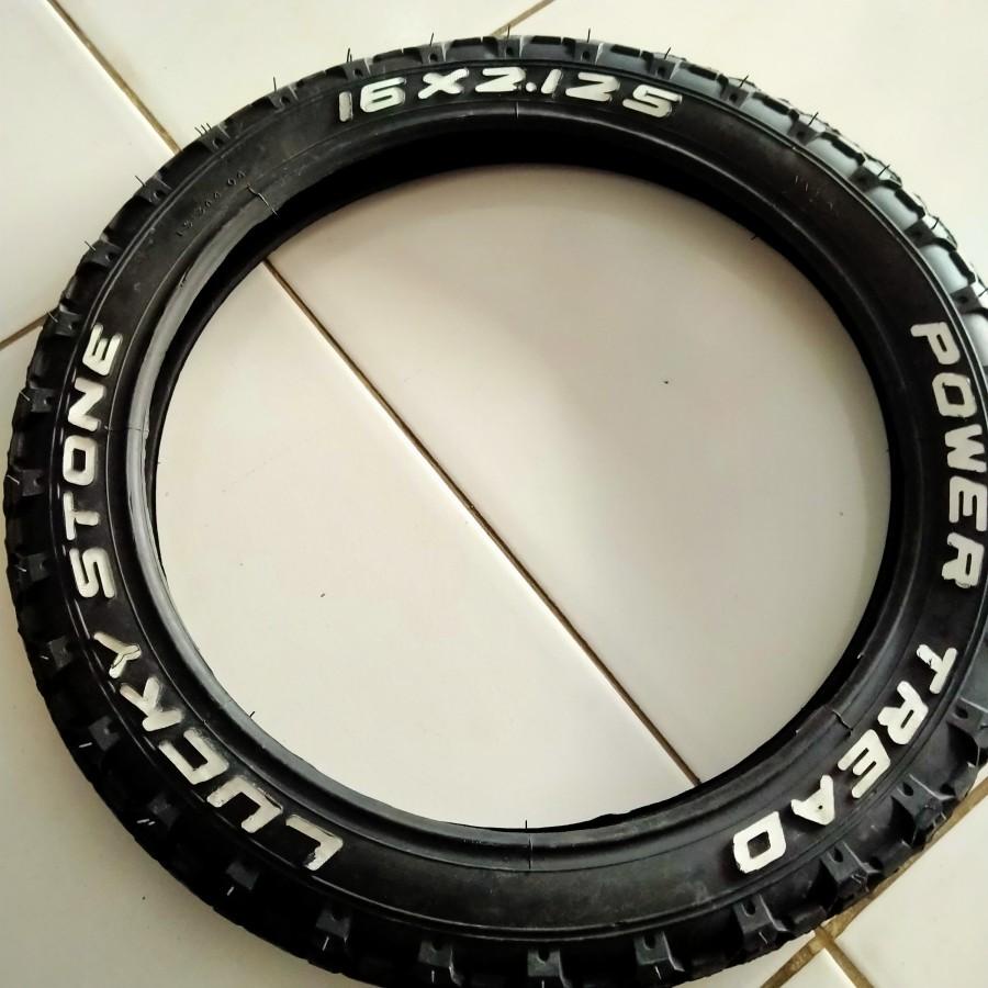 BAN LUAR SEPEDA 16 X 2.125 INCH LUCKYSTONE BISA BUAT SEPEDA BMX