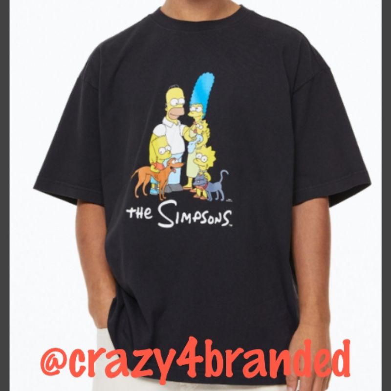 H&M × The Simpsons Oversized Tshirt