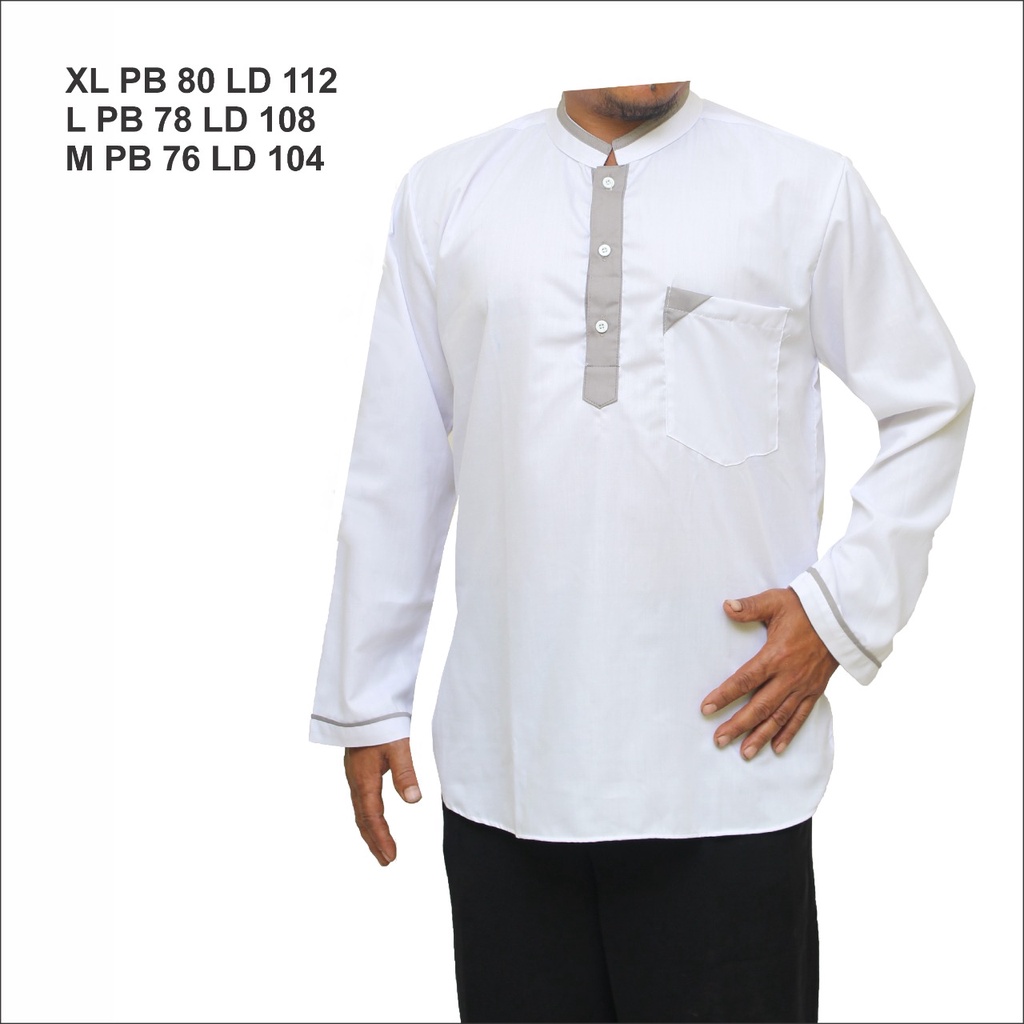 baju koko kurta dewasa katun