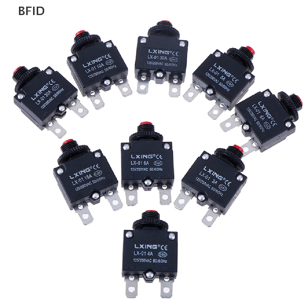 [BFID] Pemutus Arus Overload Protector Switch Fuse 3A 4A 5A 6A 8A 10A 15A 20A 30A [ID]