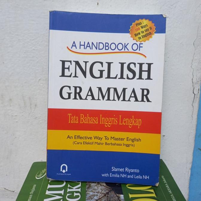 

Buku Original A Handbook Of ENGLISH GRAMMAR .