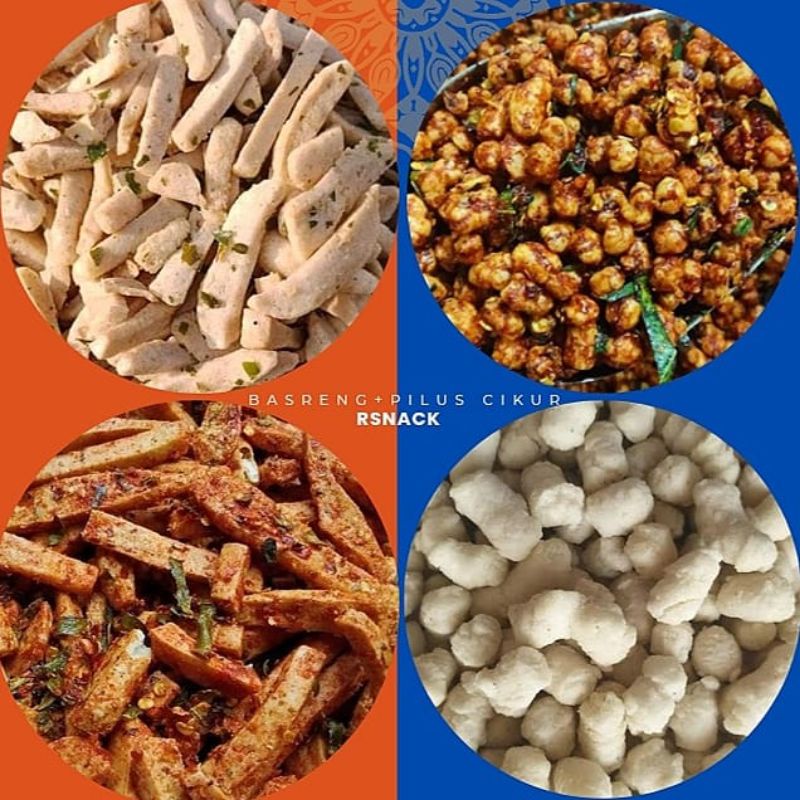 

1kg cemilan basreng viral mix pilus kencur (250gr x 4)