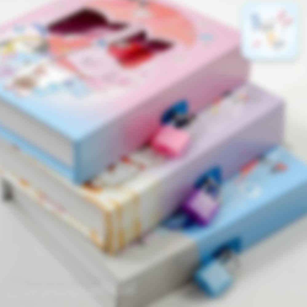 

[COD HI41] Buku Diary Korea Besar Note Book Dengan Kunci Gembok Tebal Murah Lucu lizia