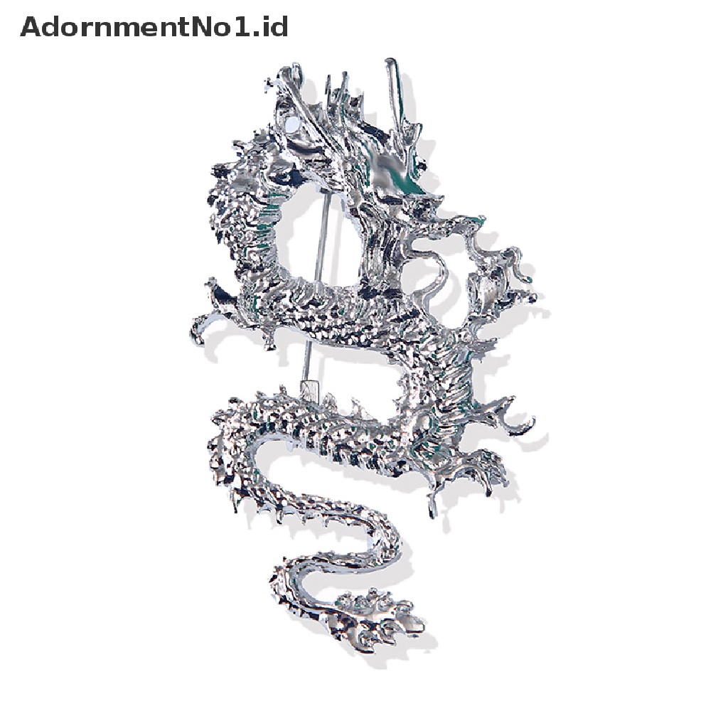 [AdornmentNo1] Enamel Naga Terbang Bros Untuk Wanita Unisex Pride Dragon Pesta Brooch Pins [ID]