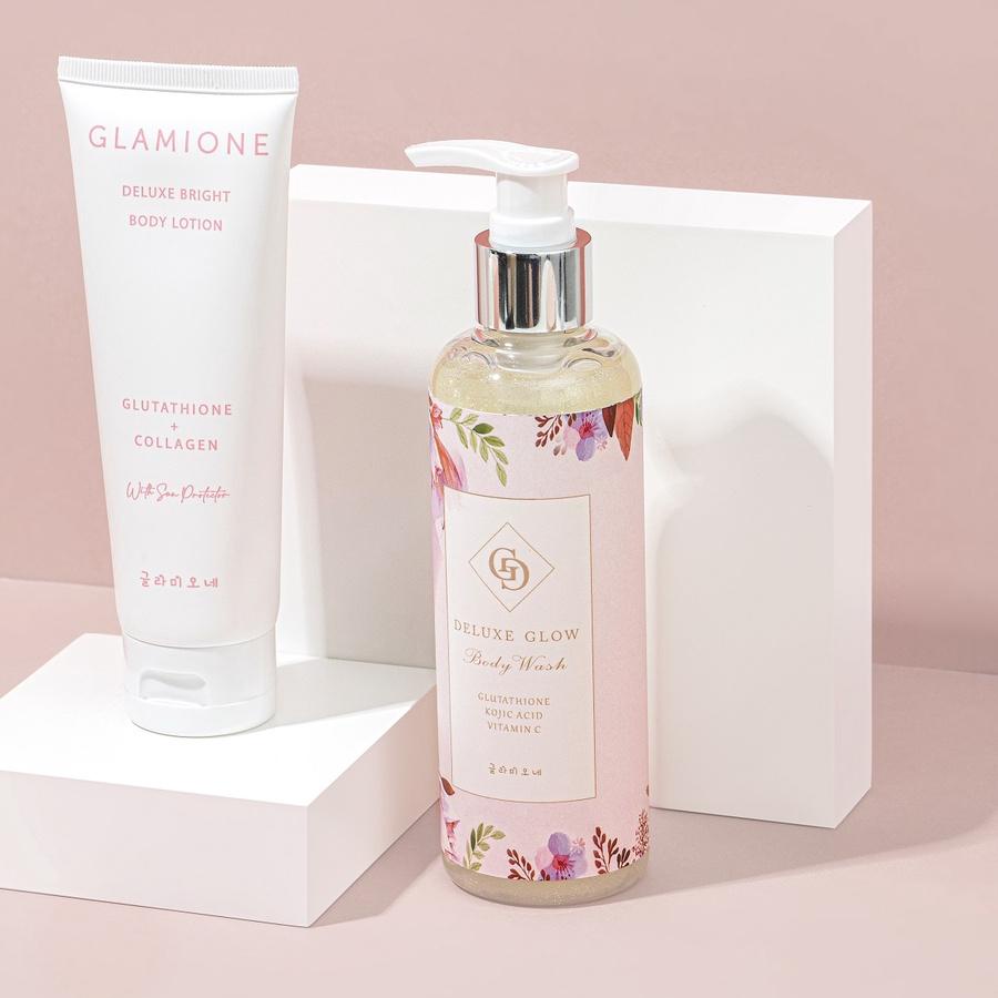 ♥ Body Glowing White Paket Bodycare Glamione ❈