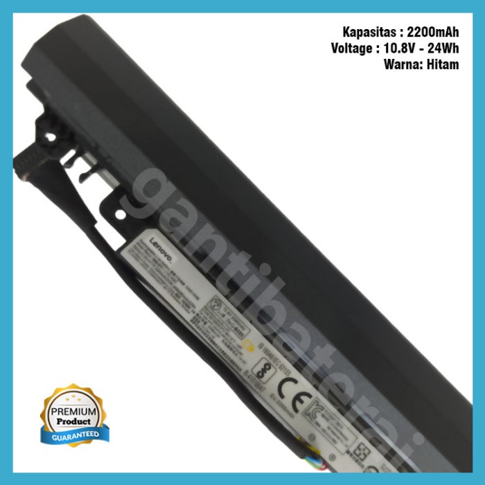 Baterai Lenovo Ideapad 110-14ibr 110-15ibr L15C3A03 L15S3A02