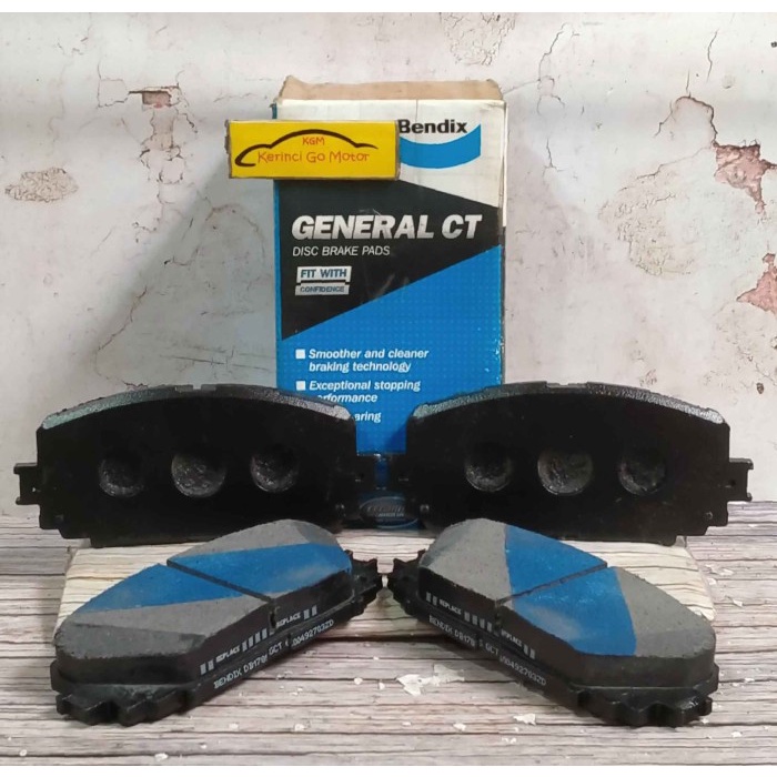 BRAKE PAD KAMPAS REM DEPAN YARIS S 08 NEW VIOS LIMO BENDIX DB1785 GCT