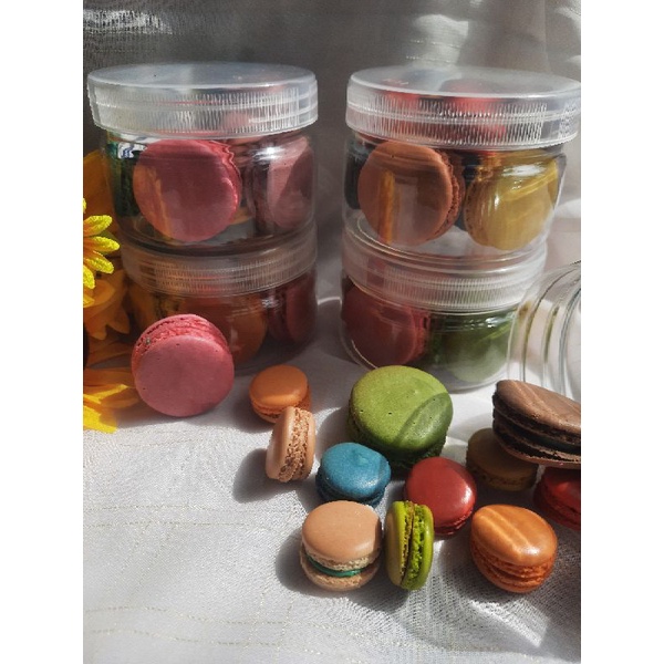 MACARON MIX jumbo mini isi 15