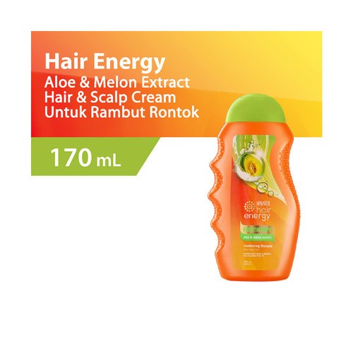 SHAMPO RAMBUT RONTOK MAKARIZO HAIR ENERGY FIBERTHERAPY CONDITIONING SHAMPO 170ML OLIVE