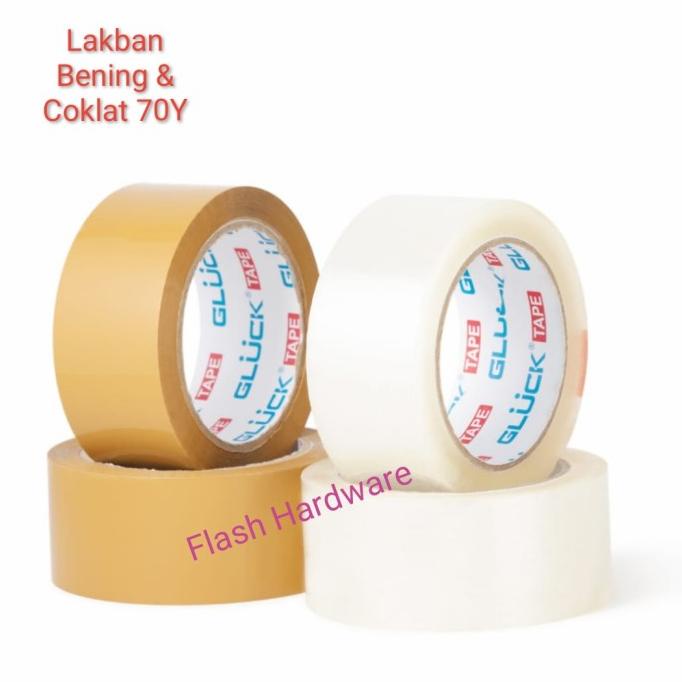

lakban bening 70 yard x 48mm (60meter) flashar66