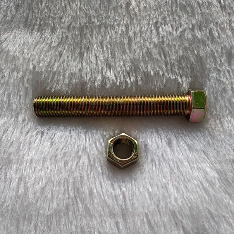 Baut + mur 14/M10 panjang 7cm