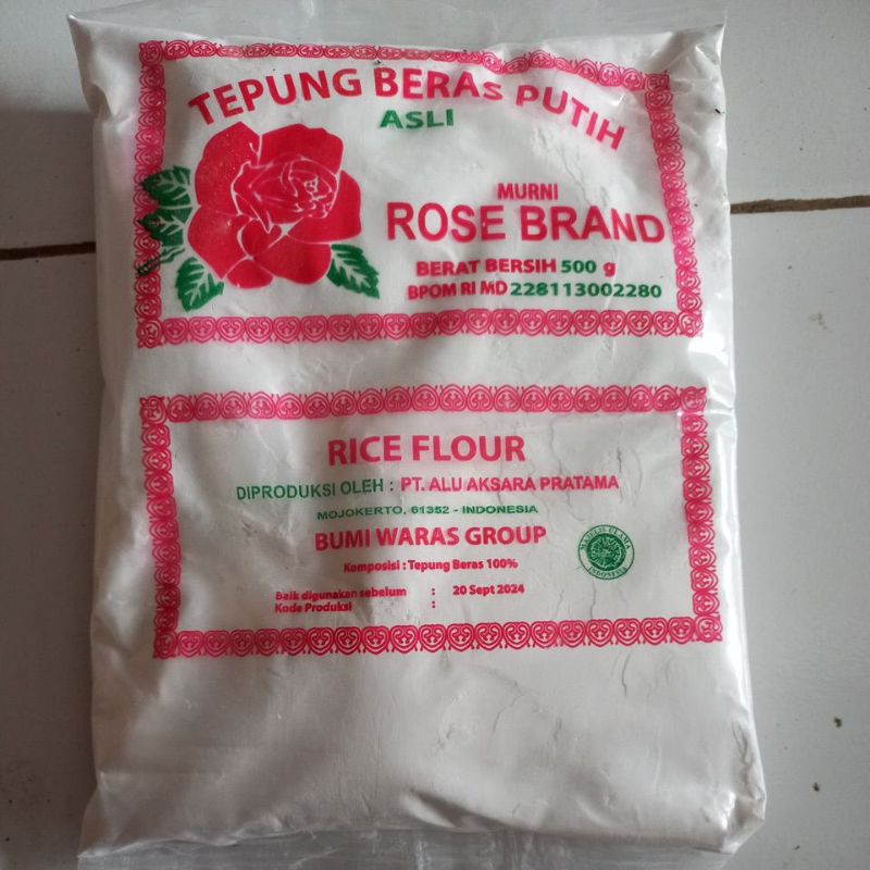 

Tepung Beras Rose Brand
