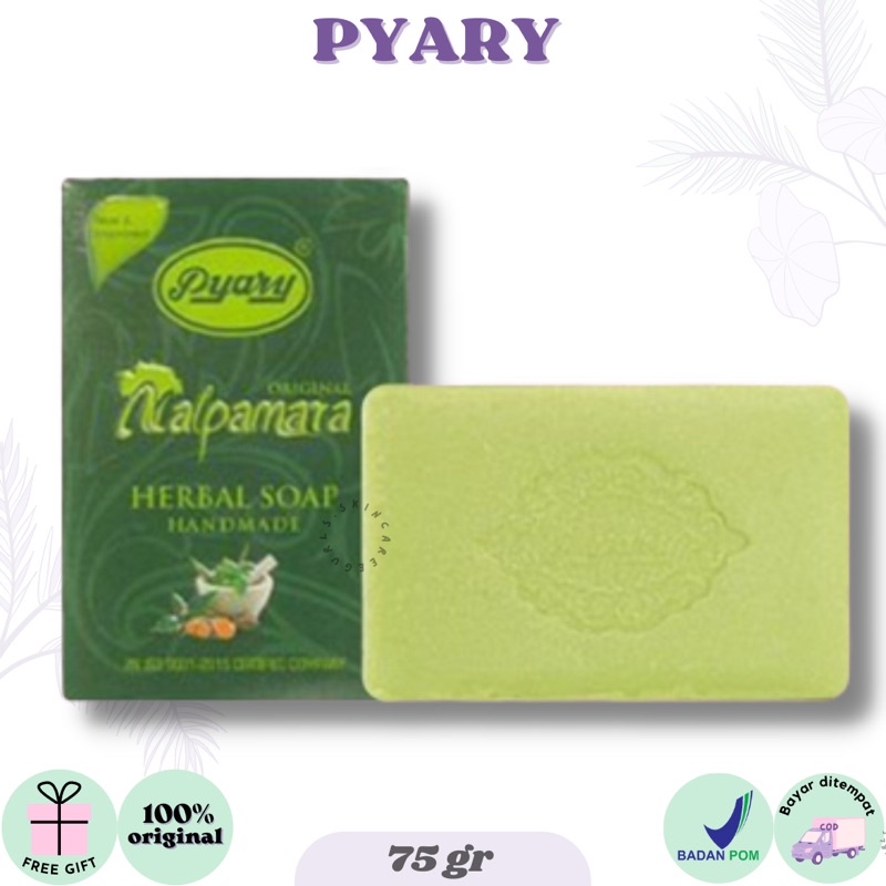 PYARY Nalpamara Sabun Arab Pyary 75gr | PT SANOBAR IMPORT INDIA | Nalpamara Herbal Soap | ORIGINAL