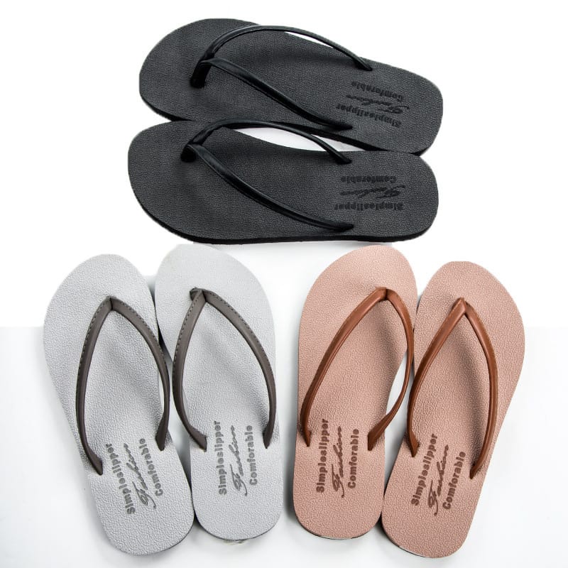 Sandal Jepit Wanita Musim Panas 2023 Baru Luar Memakai Flat Wanita Sandal Anti-Slip Deodoran Tahan Tahan Air pantai Sandal