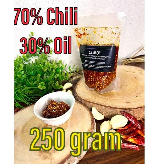 

PROMO MURAH N888 halal & ekonomis! 250 gr Chili Oil Minyak Cabe untuk dimsum ramen lamien mie bakso baso aci nasgor dll SK88