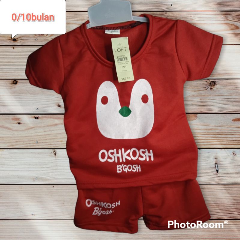 SETELAN OSHKOSH BEBY 0/10 BULAN LUCU