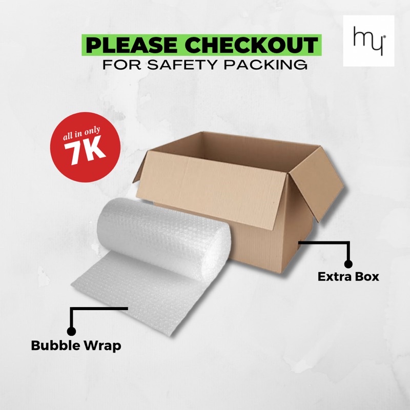 

HOOMEY - Extrabox & Bubblewrap for Safety Packing