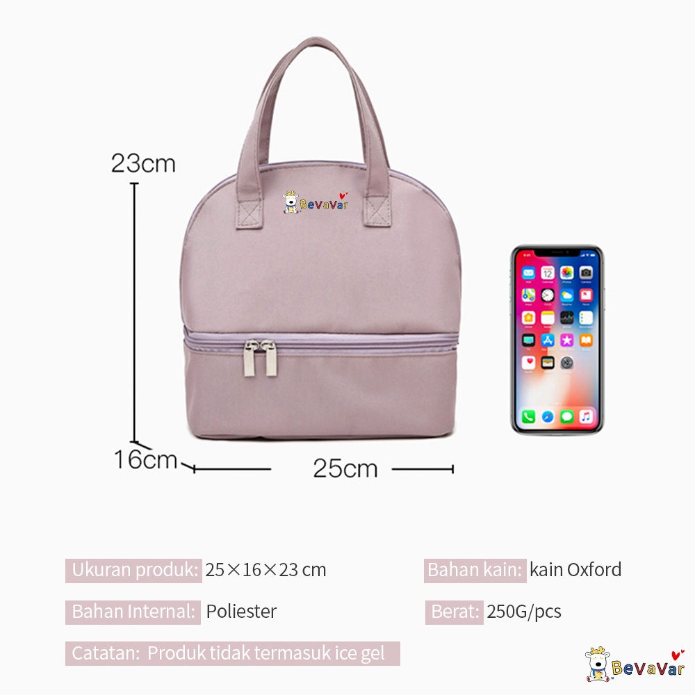 BEVAVAR  Tas Asi Cooler Bag Waterproof Diaper Bag