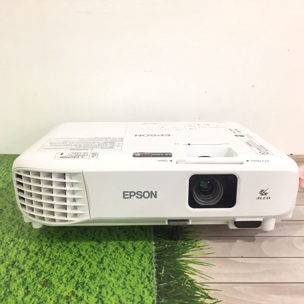PROYEKTOR EPSON EB-S400 LUMENS 3200 RESOLUSI SVGA (800x600) TECHNOLOGY 3LCD RATIO 15.000:1