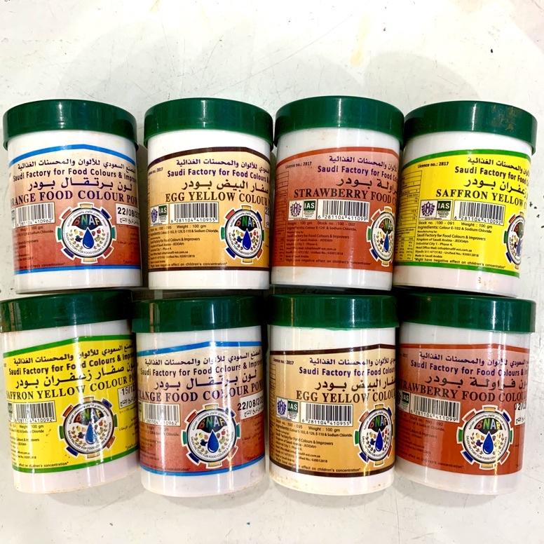 

Saffron Yellow colour powder pewarna nasi bubuk safron bubuk kuning saffron orange saffron strawberry 41