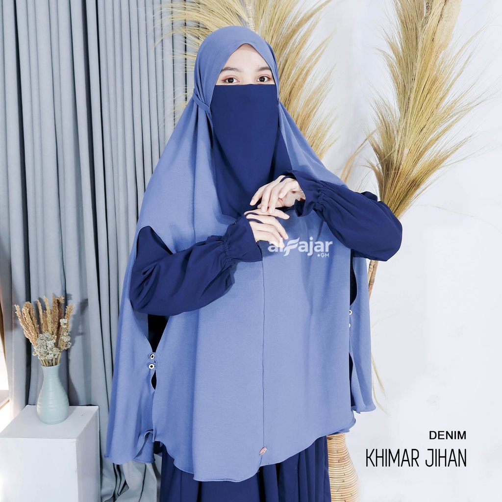 Khimar Crinkle Premium Jihan by Alfajar