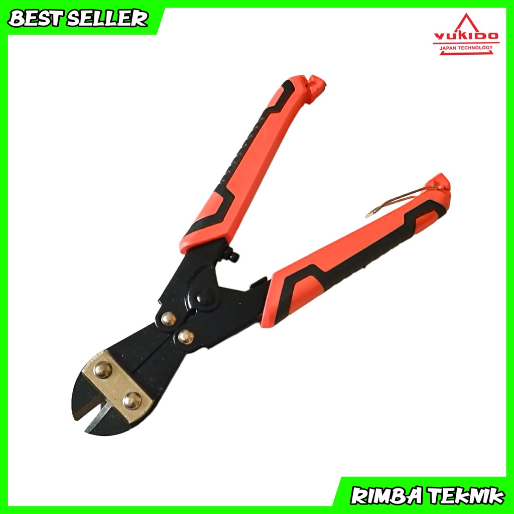 YUKIDO Gunting Beton Baja Besi Kawat Rantai Mini Kecil Bolt Cutter