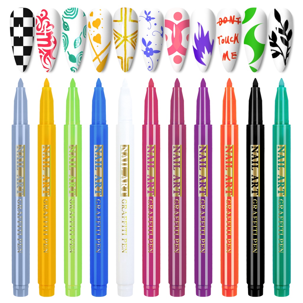 MSY PEN WRITTING GEL POLISH PEN/ PENA TULIS KUTEK KUKU NAILART DRAWING/PEN NAIL ART 3.5GR