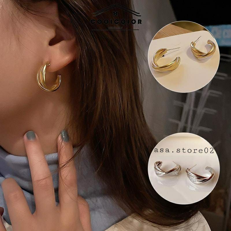 Anting Tusuk wanita Ring/aksesoris Fashion