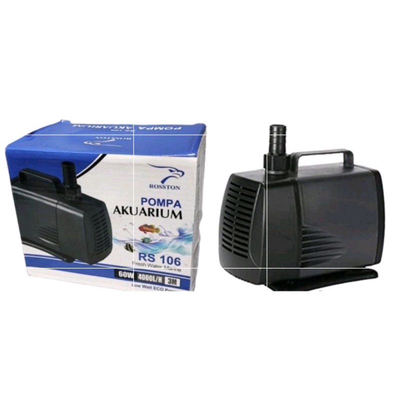 ROSSTON RS 106 RS106 MESIN POMPA AIR ROSTON POWER HEAD KOLAM AQUARIUM