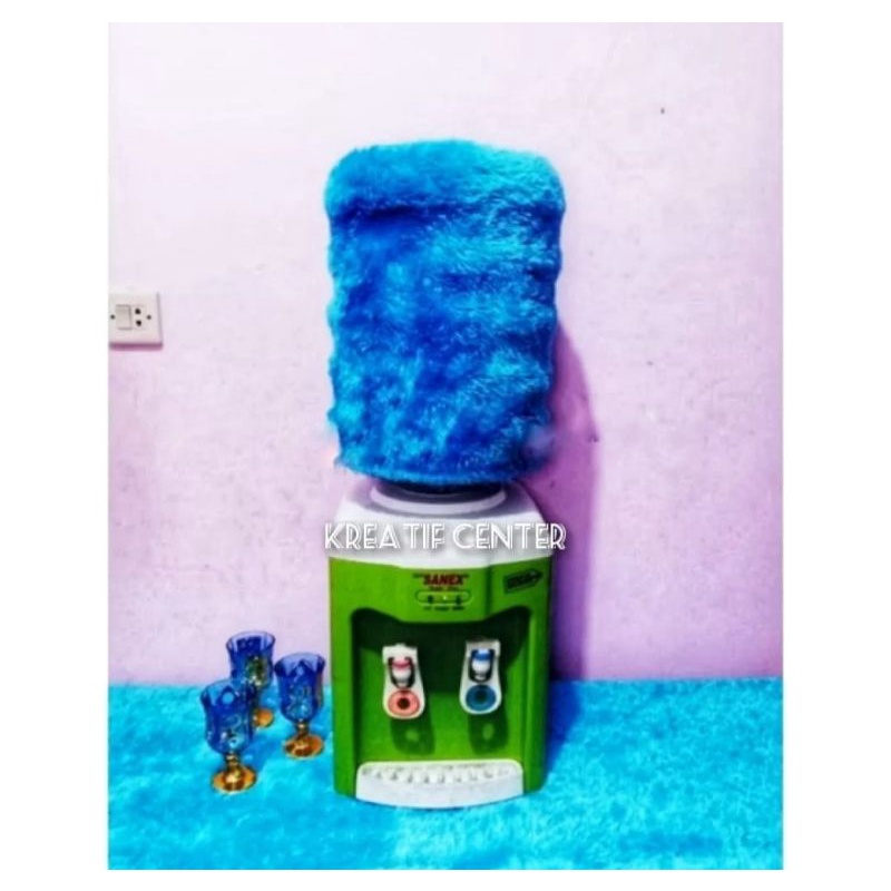 sarung galon polos kain rasfur/ cover galon polos