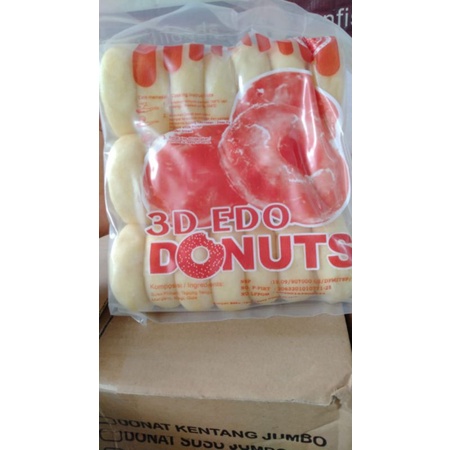 

donut kentang 3D isi 20 murah lebay