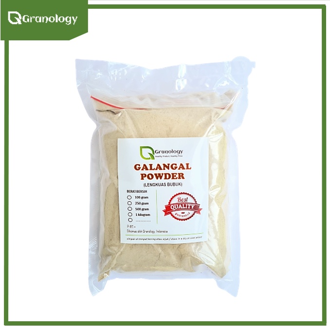 Lengkuas Laos Bubuk / Galangal Powder (500 gram) by Granology