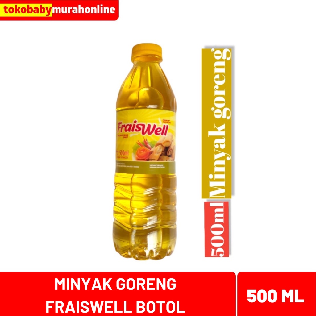 MINYAK GORENG FRAISWELL KEMASAN BOTOL 500ML