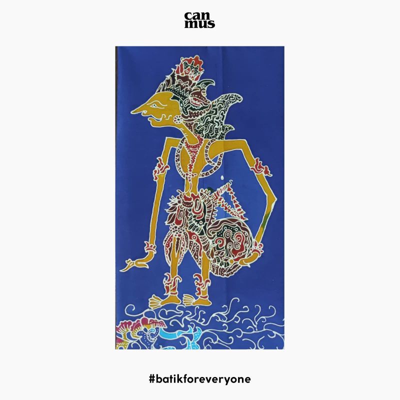 Batik Tulis Motif Wayang Krisna