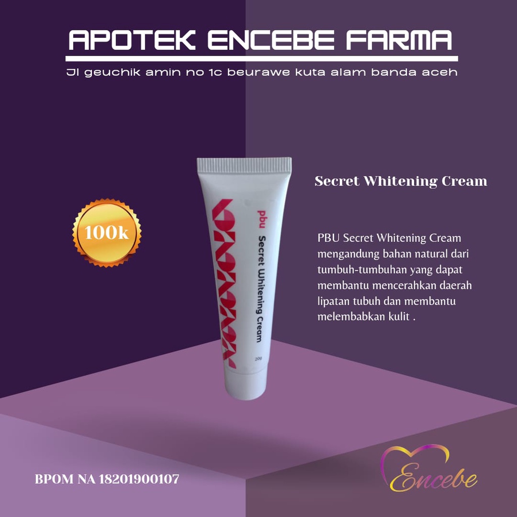 PBU Secret Whitening Cream