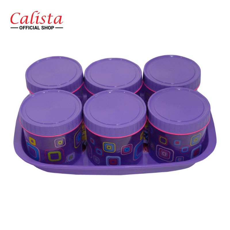 6 TOPLES CALLISTA + NAMPAN ANEKA WARNA