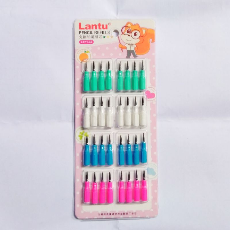 

Refill isi pensil cabit susun bensia lantu