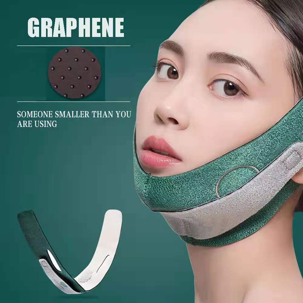 Ultra-thin Belt Strap Face Lift Up Belt Penghilang Double Chin Perban Pengangkat Wajah Ultra Tipis V-Shape Face Contouring Alat Pijat Wajah