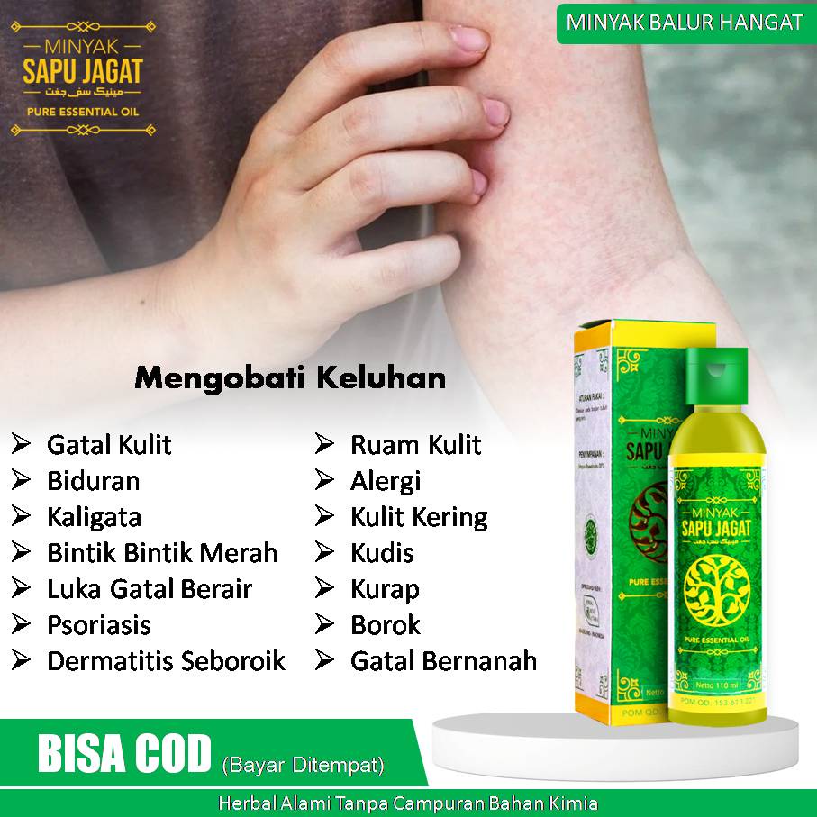 Jual Minyak Gatal Herbal Obat Gatal Kulit Alergi Biduran Kaligata Bintik Bintik Merah Di 3973