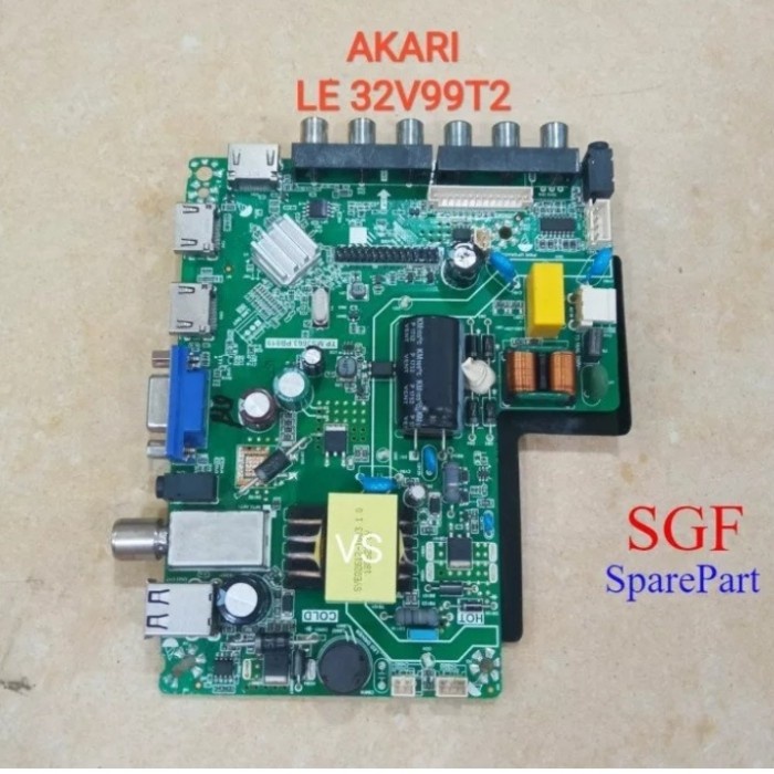 Mainboard tv led Akari LE32V99T2