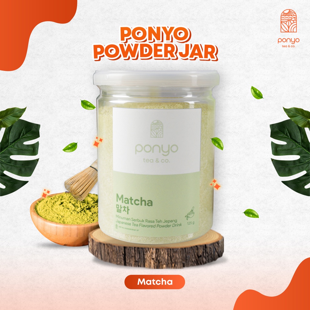 

MATCHA PONYO POWDER DRINK JAR | Minuman Kekinian Yang Mudah Diseduh