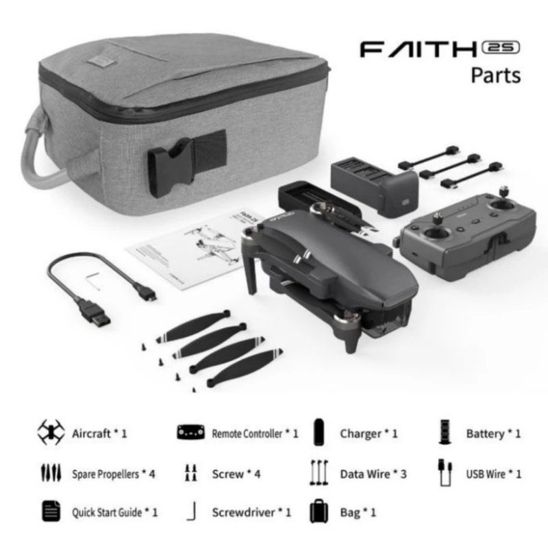 CFLY faith 2S camera ,5km drone GPS