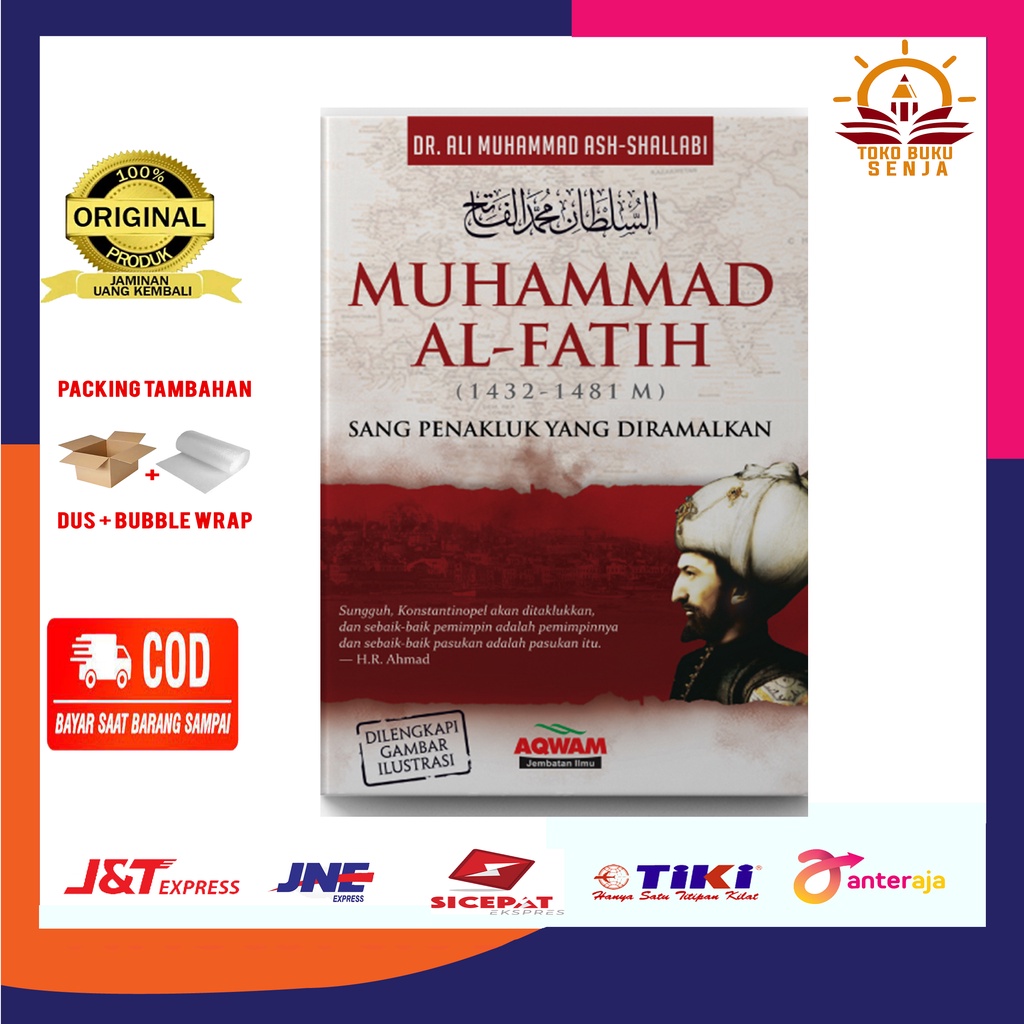 Buku Muhammad Al Fatih - Aqwam - Biografi Al Fatih