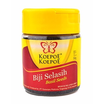 

Koepoe Koepoe Biji Selasih 50gr