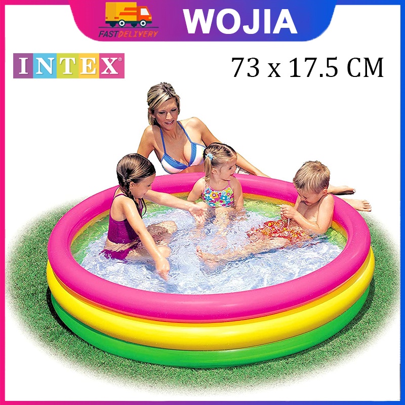 Kolam Renang Anak Bayi Pelangi Mandi Bola / Baby Swimming Pool