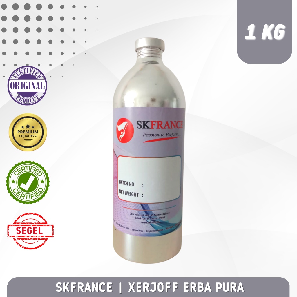 Bibit Parfum Searah dengan Aroma SOSPIRO - ERBA PURA 1KG BIBIT PARFUM BY SKFRANCE