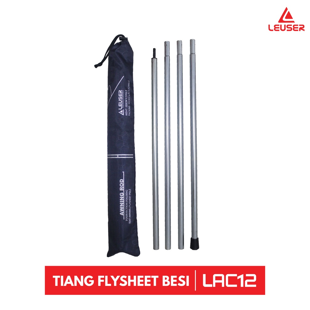 TIANG FLY SHEET BESI LEUSER