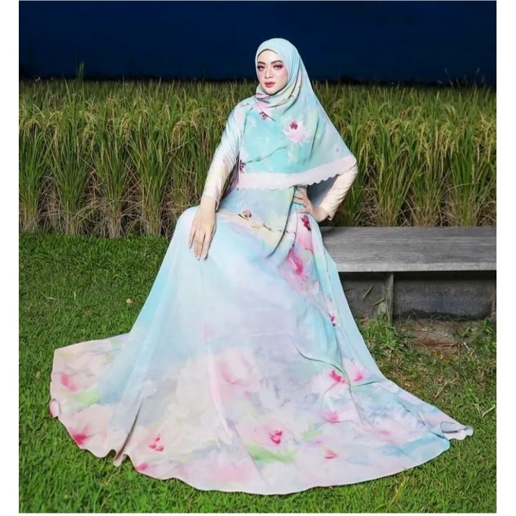 Naura Printing syari by NK Muslimah